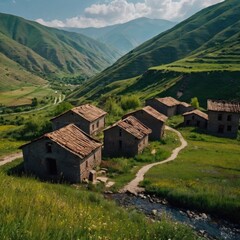 Obraz premium Stunning Mountain Landscapes 2