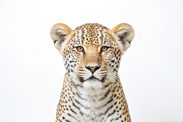Fototapeta premium Leopard Portrait with Intense Gaze