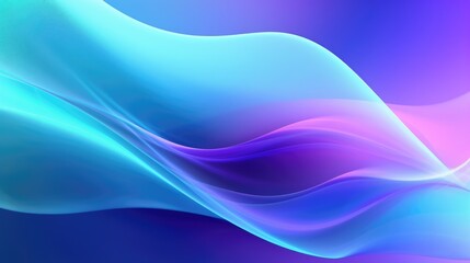 Fototapeta premium Vibrant Abstract Light Waves