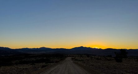 Arid landscape in the Namaqualand region of South Africa
