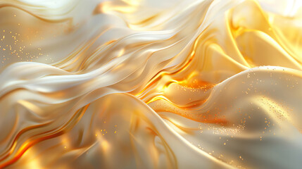 Fototapeta premium Golden oil, abstract gold background.