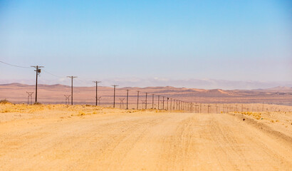 Arid landscape in the Richtersveld National Park