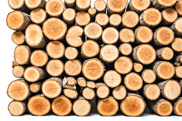 Stack of Wood Logs