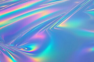 Fototapeta premium Abstract holographic background foil texture