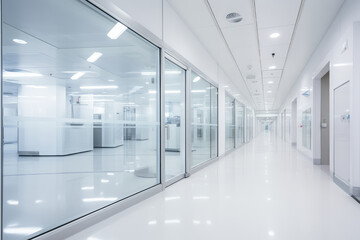 Pristine Modern Medical Laboratory Interior