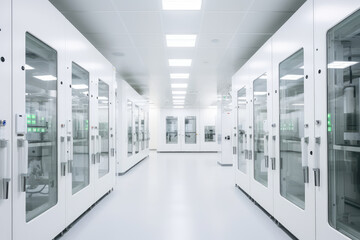High-Tech Laboratory Clean Room