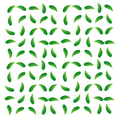 leaf green pattern wind backround