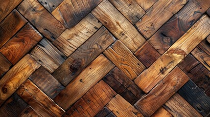 High-quality close-up of a rustic wooden texture with woven pattern, perfect for backgrounds and design projects.