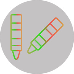 Crayons icon Design