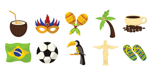 Brazil Vector Set