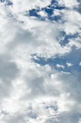 blue sky with clouds
