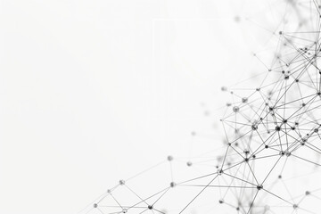 Digital Grid Network: Abstract Technology Grid Background