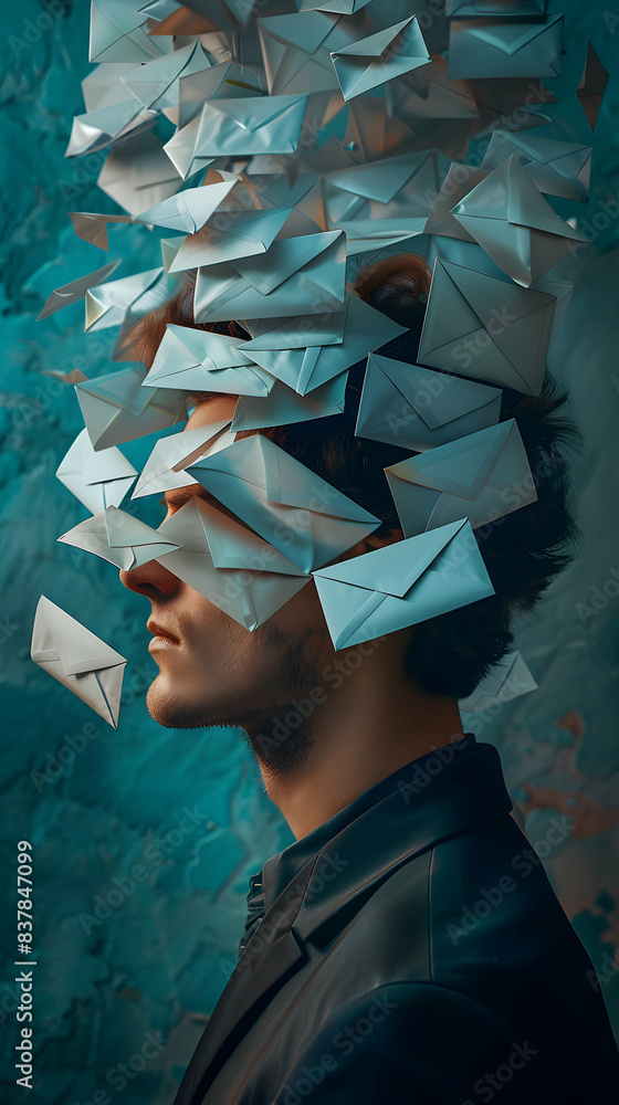 Poster efficient communication and customer service: a photo realistic portrayal of a customer s profile in