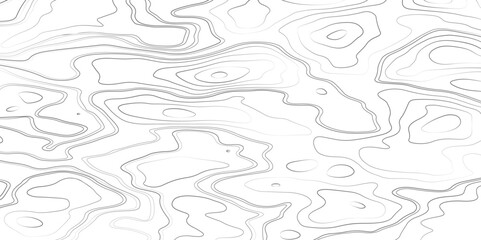 Obraz premium Grey contours vector topography. Geographic mountain topography vector illustration. Topographic pattern texture.