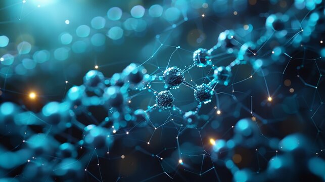 A detailed abstract background of transgenic organisms, showcasing the molecular techniques used to introduce foreign genes into plants and animals for biotechnological applications. shiny, Minimal