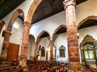 Interior of Catedral da Se, Se Cathedral at Silves, Portugal.