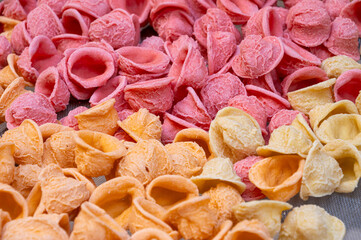 Orecchiette Pugliese fatte a mano, Arco Basso, Bari, Puglia, Italy