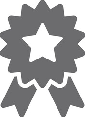 Medal award vector element