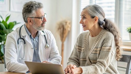 Obraz premium Doctors and patients