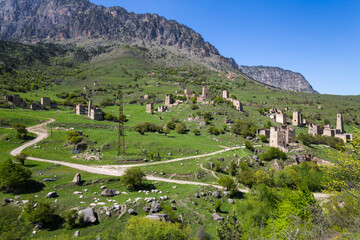 Egikal complex of battle towers in Ingushetia