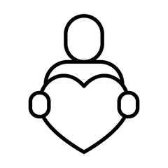 Fototapeta premium Kindness icon