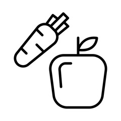 Fruit and vegetable icon