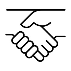 Shake hand icon