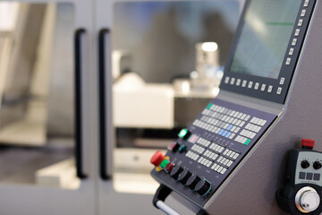 CNC control console and handheld remote controller