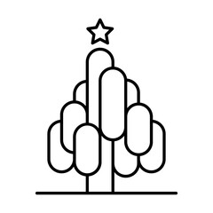 Christmas cactus icon