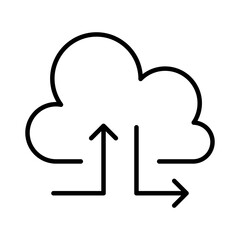 Cloud computing icon