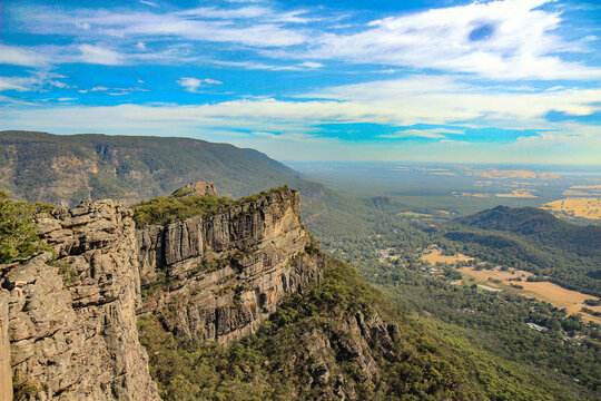 The Pinnacle, famous point in  Grampians National Park, Australia