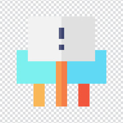 Protest icon vector design. flat vector illustration. Pixel perfect 64 x 64. Vector illustration simple symbol in eps 10