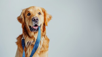Fototapeta premium golden retriever dog