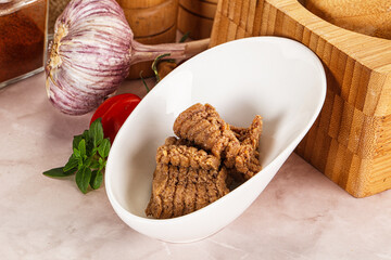 Liver Pate spread in the bowl