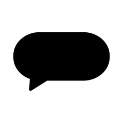 Chat Bubble Icon, Simple Icon Vector Design, best used for presentation, application, web and banner