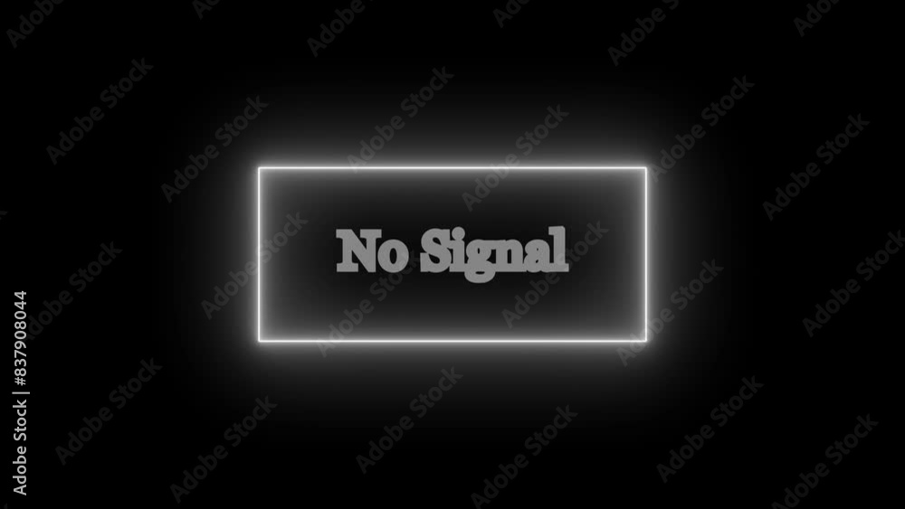 Aufkleber no signal color glitch tv. static noise. screen pixels glitch error damage. bad interference. broken