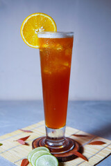 Assorted fresh iced fruit drinks, white background, Summer cool fruit juice, chilled drinks, detox drinks, summer diet, fresh fruit smoothie, healthy summer party drinks, fruit cocktail, vegan food