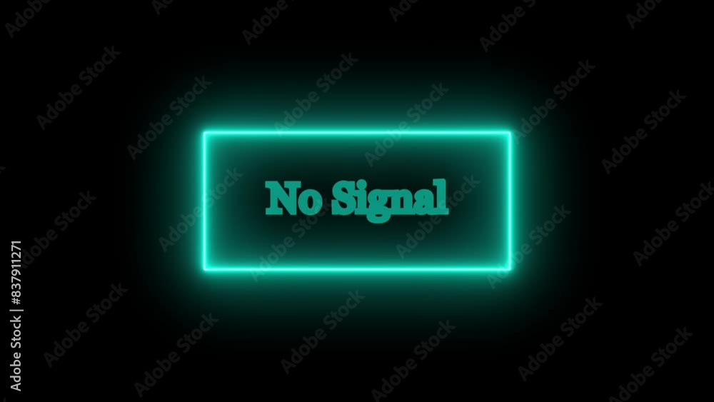 Aufkleber no signal color glitch tv. static noise. screen pixels glitch error damage. bad interference. broken