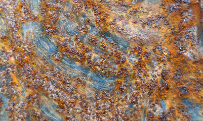 Old metal plate. For use as a background or texture.