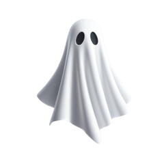 isolated image of a ghost