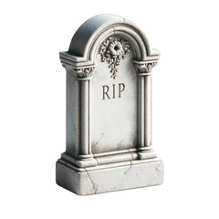 RIP gravestone for Halloween, cemetery, Halloween, funeral concept