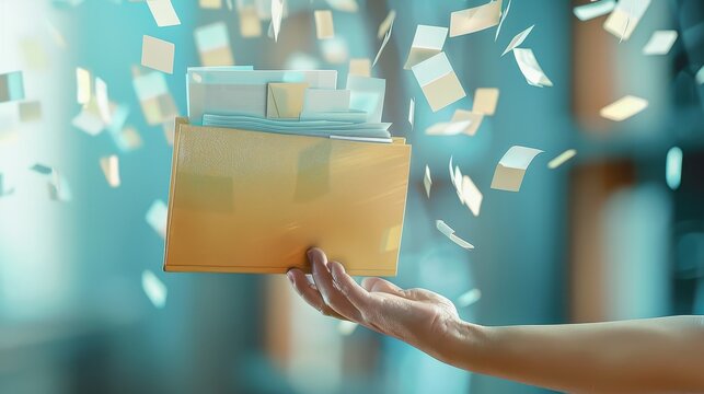 Digital Efficiency Empowering Hands with CloudBased Document Management