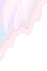 Pastel fluid art design element