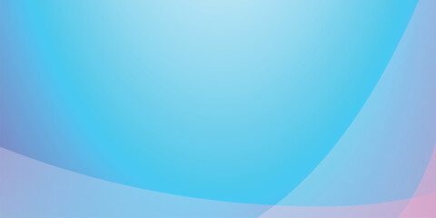 Fototapeta premium Art & Illustration Abstract Bright Background with Smooth Wave of Pink and Blue Colors on White