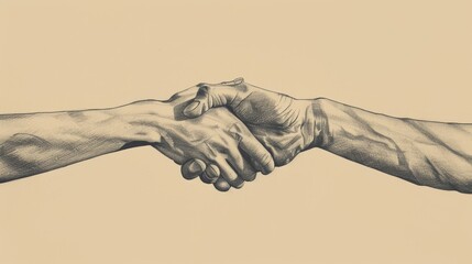 Holy Living: Ephesians 4 Biblical Illustration with Unity, Maturity, New Self on Beige Background and Copyspace