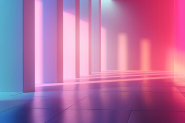 A gradient background with soft, diffused light transitioning from one modern color to another.