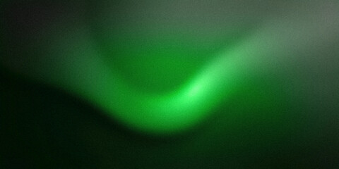 Abstract green gradient background with a smooth transition and dark shadow, creating a serene and natural atmosphere. Ideal for modern designs, digital art projects, and presentations