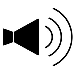 ビジネス用アイコン「音量MAX」
