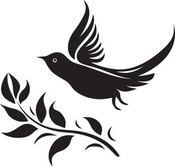 Birds Leafy Perch Leafy Refuge Birds Shelter