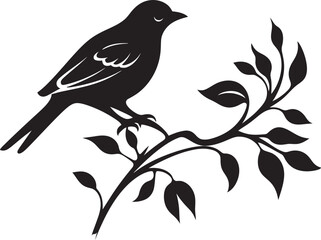 Leafy Refuge Birds Sanctuary Birds Eye View Leafy Branch
